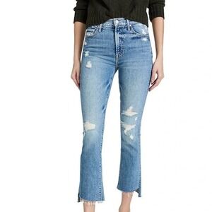 Mother Superior The Insider Crop Step Fray Jeans Holy Melancholy Distressed 27